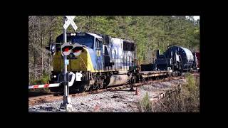 CSX SD60i with High and Wide
