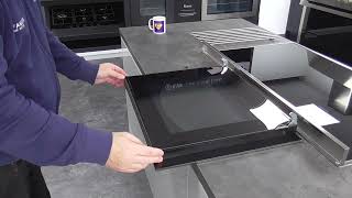 ILVE - How to remove the door and clean the glass on a ILVE built in oven