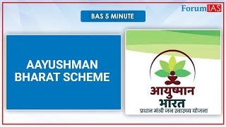 Bas 5 Minute Aayushman Bharat Scheme Forumias
