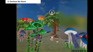 How to Play : Worlds First Spatial Game - Mushroom Garden Vision Pro Game - Fruits and Alphabets screenshot 2