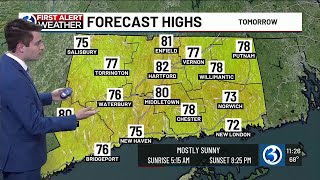 FORECAST: Unseasonable warmth returns Tuesday