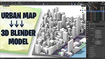 Create a 3D Site Using CADMapper and Blender