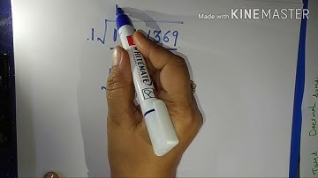 Square root of Decimal numbers