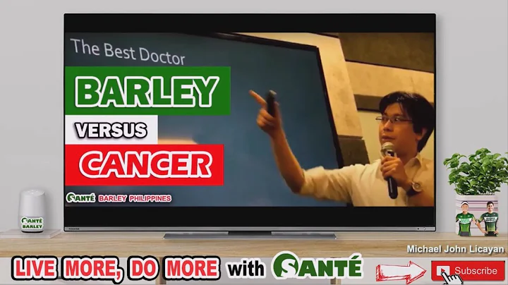 Sante Barley versus Cancer by Doc Ron Unidad | San...