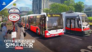 City Transport Simulator 2026 - Vienna Announcement Trailer | PS5 Games