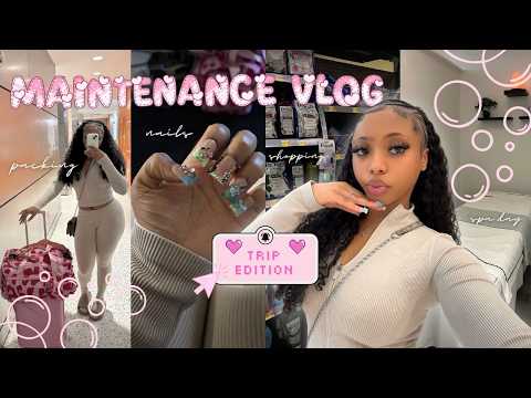 PACK & PREP with me for SPRING BREAK ♡ at home glow up, travel essentials, self care