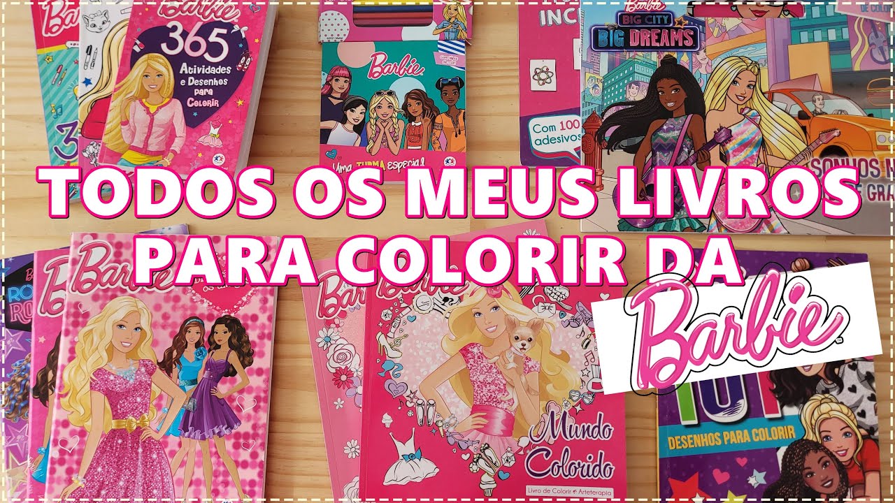Imprimir Boneca Barbie sorridente para colorir Colorir e Pintar!