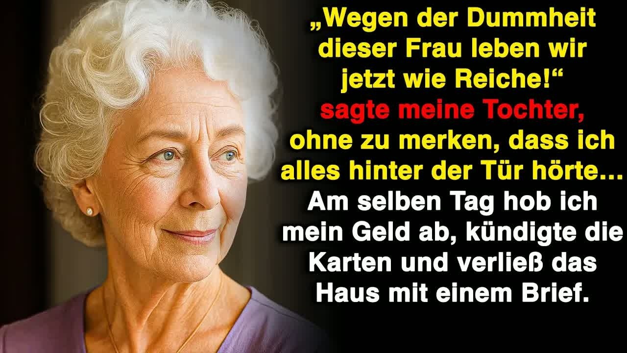 „Durch diese Dummheit leben wir wie Reiche!“, sagte meine Tochter, ohne zu wissen, dass ich hört