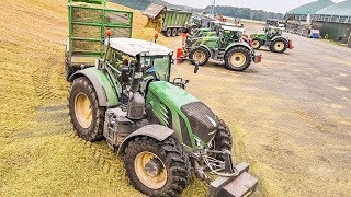FENDT Traktoren im Einsatz | LU Blunk | Krone BiG X 1100 | Maishäckseln | AgrartechnikHD