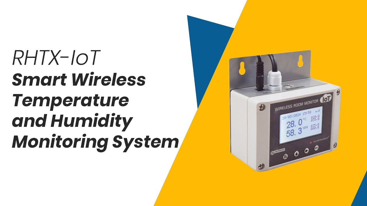 Smart Wireless RHTX-IoT [WiFi] Temperature and Humidity Monitoring ...