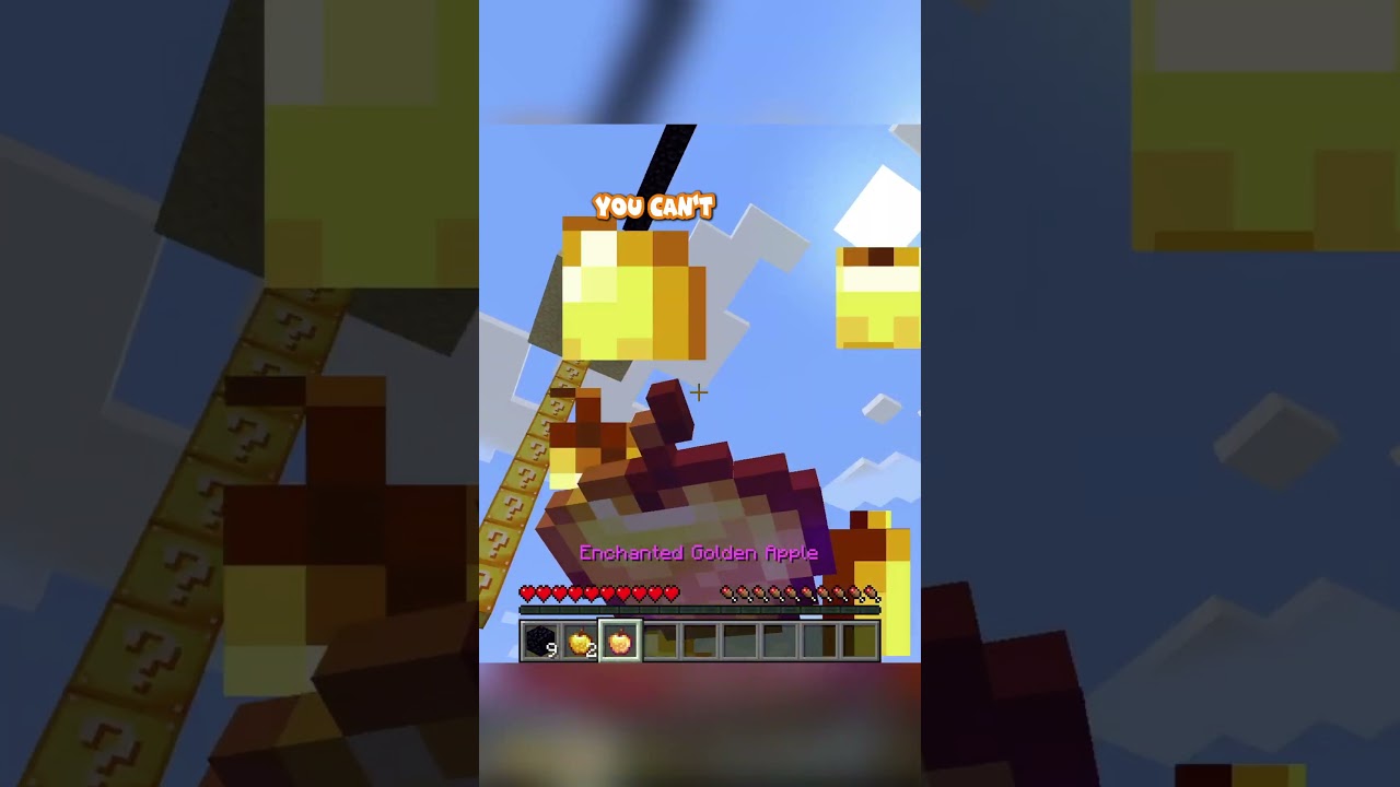 Minecraft Lucky Block Pillars🍀 w/ YomiYakusai #minecraft #shorts #minecraftshorts