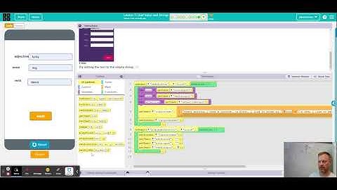 Code.org - Event-Driven Programming in App Lab: User Input and Strings #11