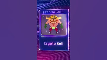 Create your NFT Collection with Appy Pie NFT Generator. Crypto Bull #nftcollector #nocoding #nocode