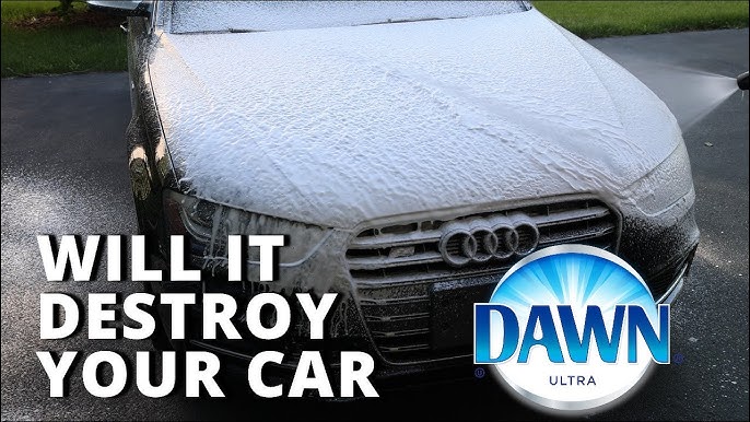 Should I Wash My Car with Dish Soap?