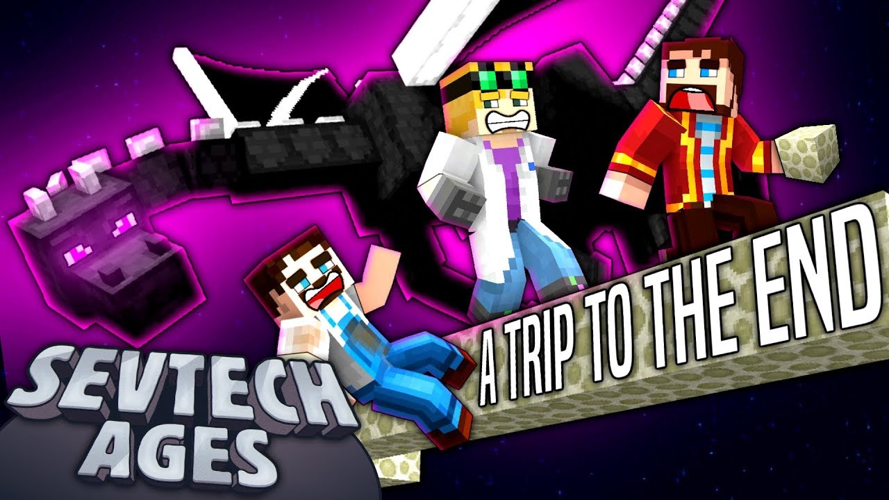 Minecraft: SevTech - TRIP TO THE END - Age 4 #9 - YouTube