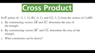 CALCULATING AREA Of Triangle From Given Vertices
