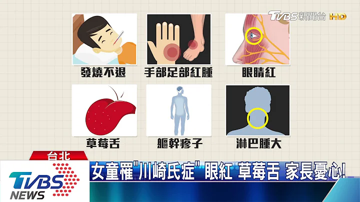 【十点不一样】女童罹「川崎氏症」　眼红草莓舌　家长忧心！ - 天天要闻