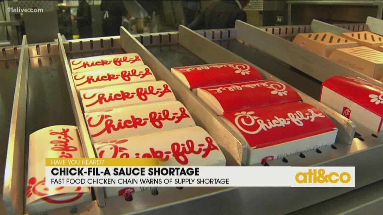 ChickfilA Sauce Shortage YouTube