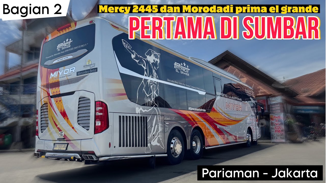 RASA SEPERTI MELAYANG !! PRESIDENT CLASS LEWATI JALUR SITINJAU LAUIK ! PARIAMAN - JKT (2)