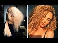 10 Amazing Curly to Straight Hair Transformation Tutorials Compilations
