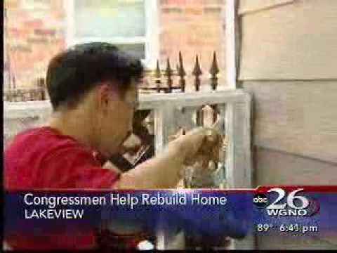 Cao and Scalise Rebuild Homes in Lakeview - WGNO ABC 26 06 30 2009 18 40 51