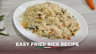 EASY FRIED RICE RECIPE | VEG FRIED RICE | GHAR PE EASILY BANAYE