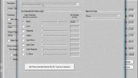 How to Setup RIP Defined Settings in MultiRIP Film Halftone RIP Software