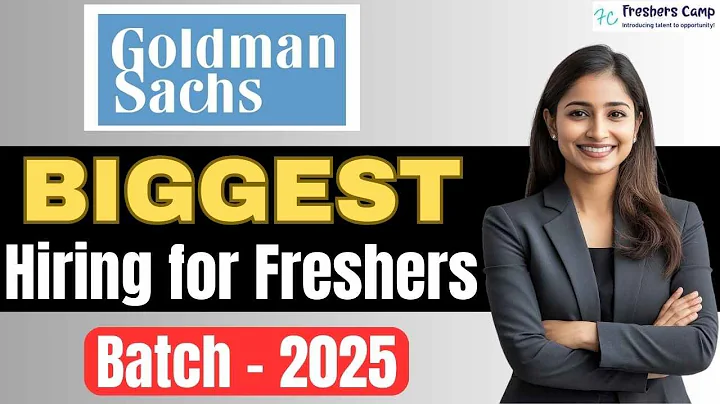 Goldman Sachs Recruitment for 2025 Batch : Hiring for Freshers as Analyst Campus – Engineer