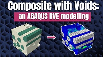 Composite with voids: An RVE modelling in ABAQUS