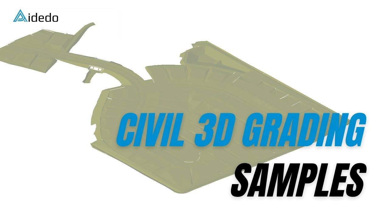 CIVIL 3D GRADING SAMPLES