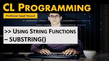 CL Programming - String Function - substring