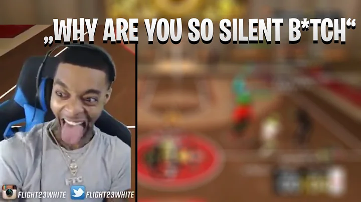 FlightReacts SQUEAKY HATERS TALK TRASH THE WHOLE GAME AND GET REAL QUIET AFTER THIS HAPPENED.....😭