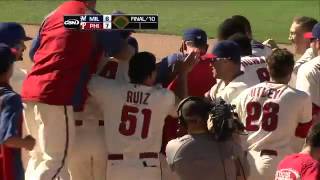 2012/07/25 Rollins' walk-off single