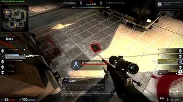 bomb defuse with a sick noscope throw smoke after (CS:GO)