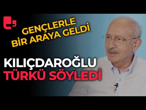 Kemal Kılıçdaroğlu gençlerle bir araya geldi: Türkü söyledi! İşte o görüntüler…