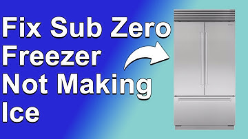 How To Fix Sub-Zero Freezer Not Making Ice (Common Causes And Solutions To Solve The Problem!)