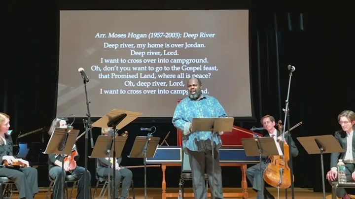 Arr. Moses  Hogan, "Deep River" (Reginald Mobley, ...