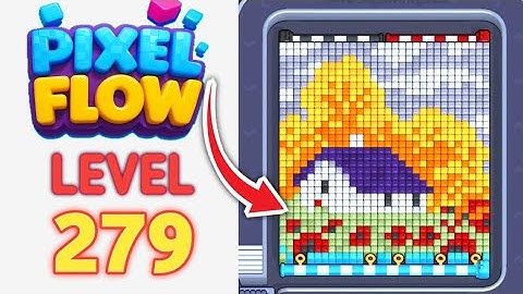 Pixel Flow Level 279 Walkthrough