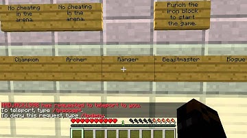 CapitalCraft: Mob Arena Tutorial/Playthrough