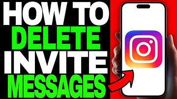 How to Delete Invite Message on Instagram - 2024