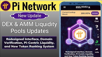 DEX & AMM Liquidity Pools Updates | Pi Network Today New Update #pinetwork 