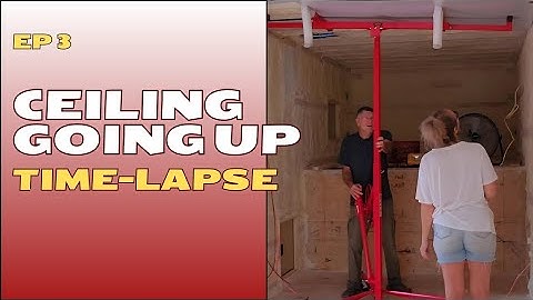 Time-lapse of our ceiling being installed.  #timelapse #camperlife