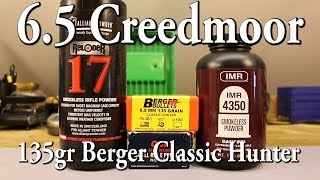 6.5 Creedmoor - 135gr Berger Classic Hunter