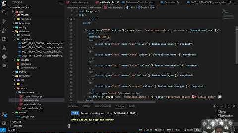 MidTes Penjelasan CRUD Mahasiswa Laravel Menggunakan Metode MVC