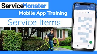 Service Items On Mobile | ServiceMonster Help
