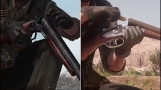 Red Dead Redemption 2 - RDR1 vs RDR2 - Weapon Comparison