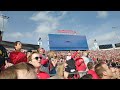 2022 Rose Bowl B-2 flyover