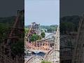 Indiana Beach from the chairlift! ##themepark #rollercoaster #indianabeach #chairlift