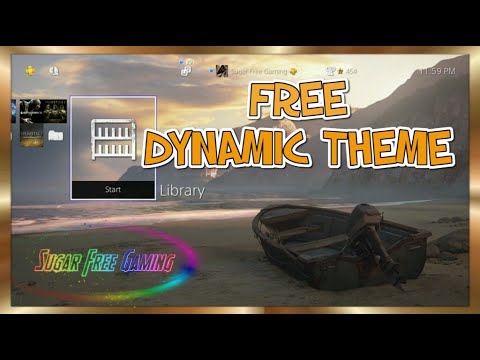 FREE The Last Of Us Part 2 Beach Theme Dynamic PS4 