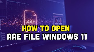 How To Open AAE File In Windows 11?